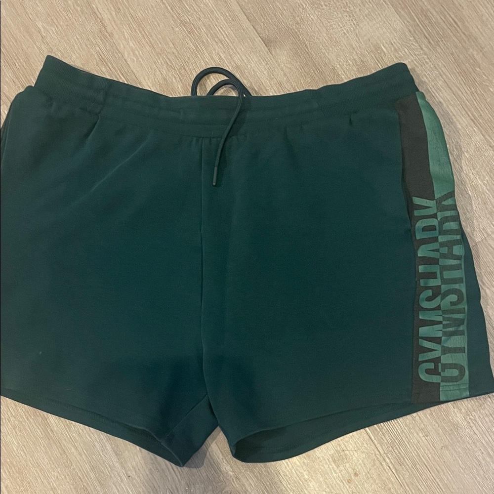 Gymshark Dark Green Athletic Shorts